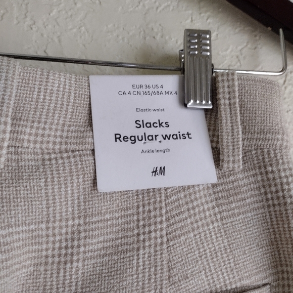 H&M women's regular waist slacks pants - Picture 4 of 5